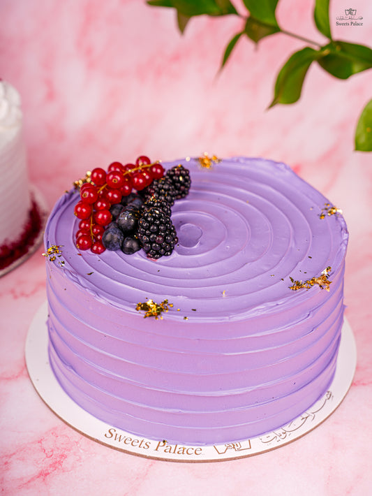 Vanilla Blue Berry Cake